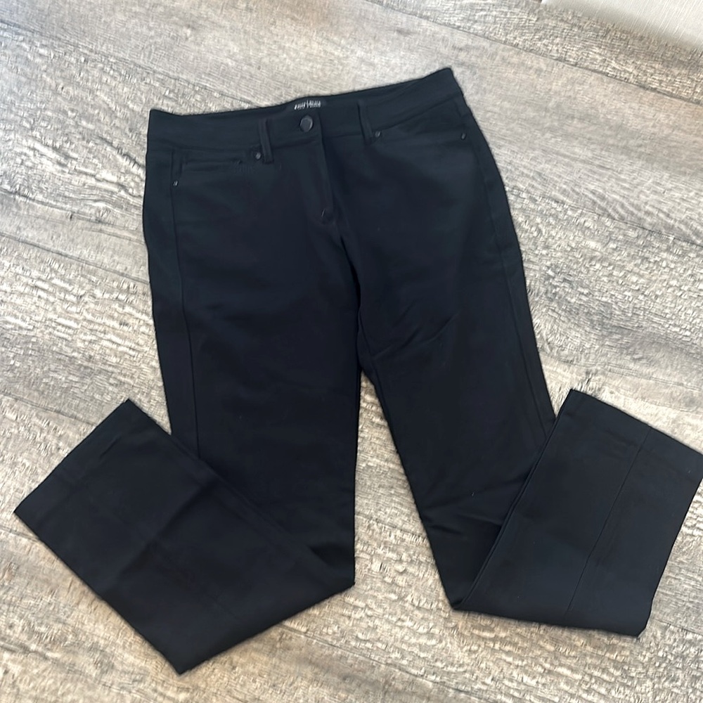 White House Black Market Slim Leg Black pants